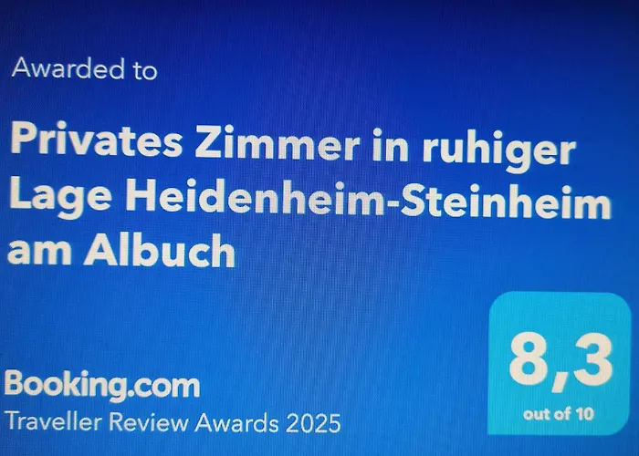 Privates In Ruhiger Lage Heidenheim-steinheim Am Albuch Kwatera prywatna *